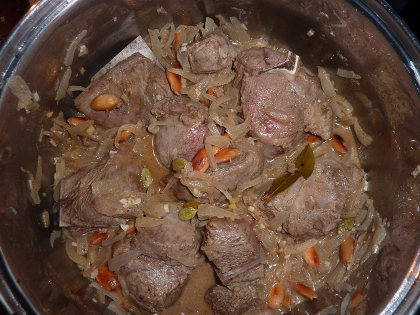 Agneau à l'indienne