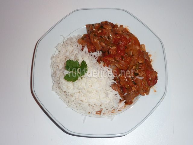 Agneau à l'indienne