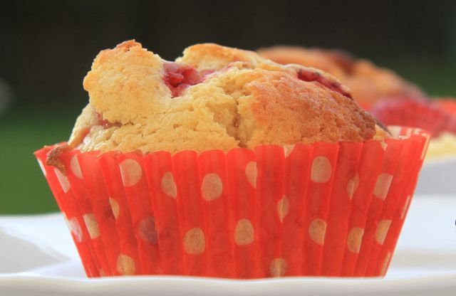 Muffins aux groseilles
