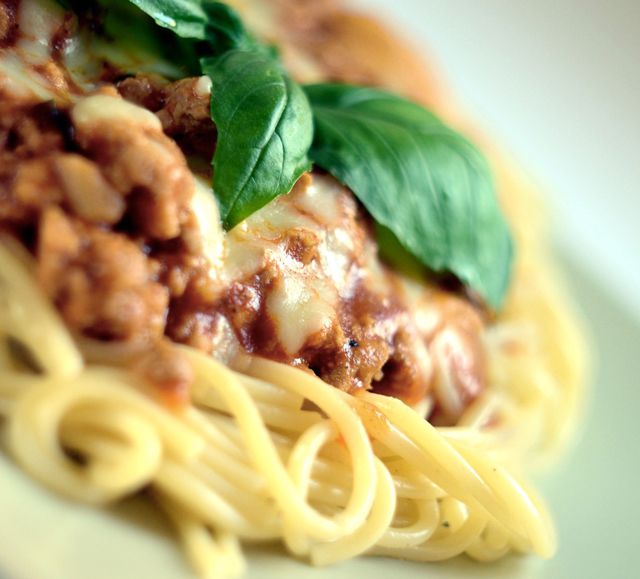 Spaghetti à la sauce au thon