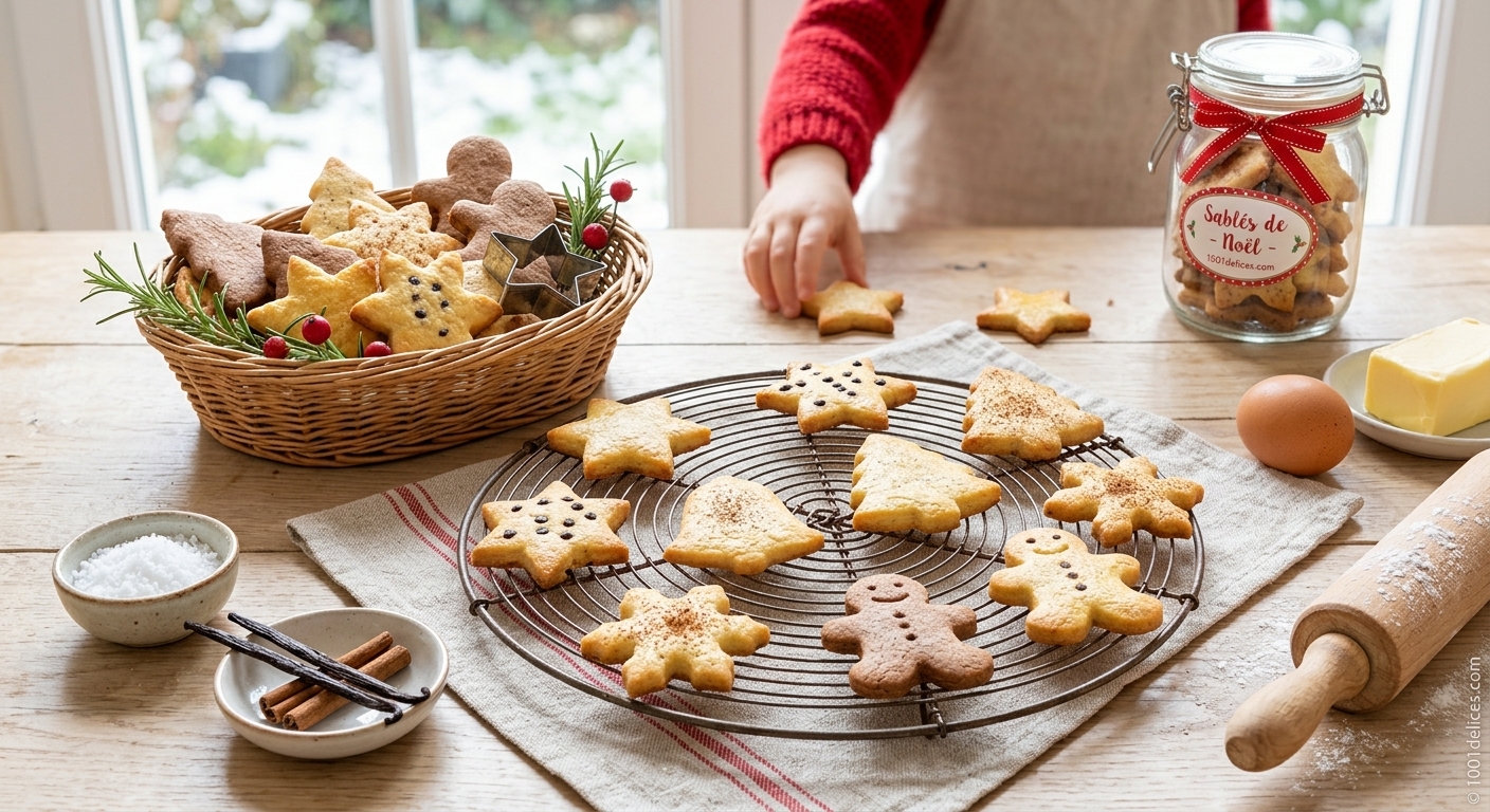 Biscuits sablés de Noël