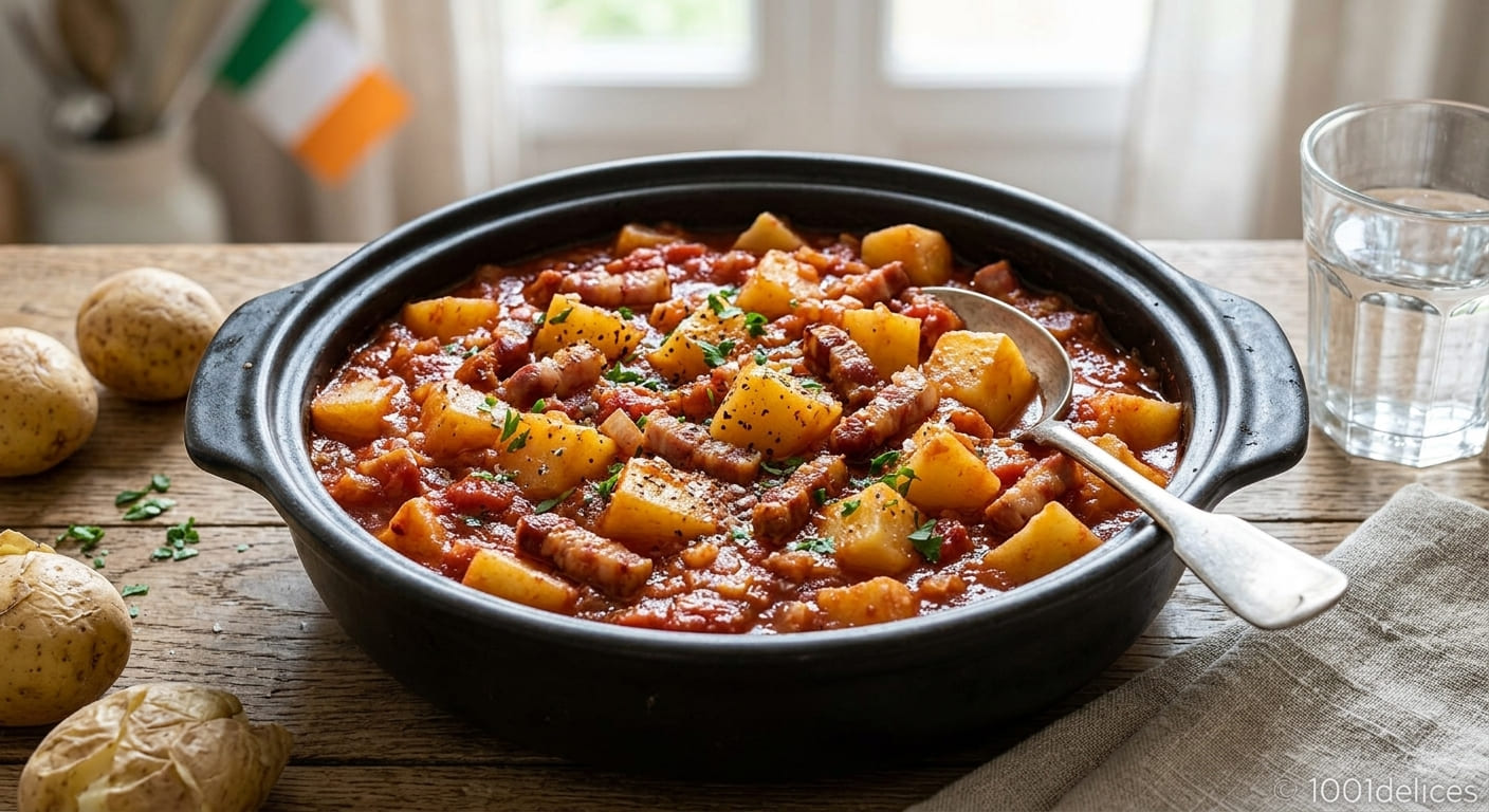 Pommes de terre aux lardons à l'irlandaise