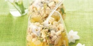 Crumble abricots-pistaches