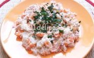 Salade rapide de pommes de terre, carottes et thon