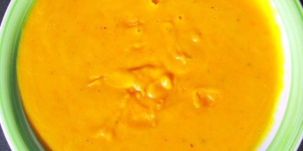 Soupe de citrouille express