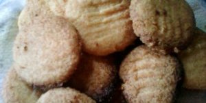 Biscuit à la semoule de blé
